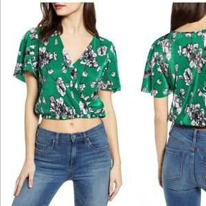 ASTR The Label Wrap Top